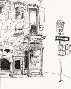 "Ithaca", ink, Allison S. C., 2025