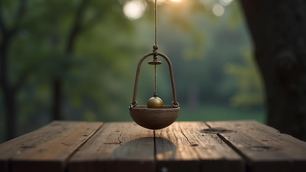 Usage pendule divinatoire : Apprendre à utiliser un pendule divinatoire avec douceur et confiance