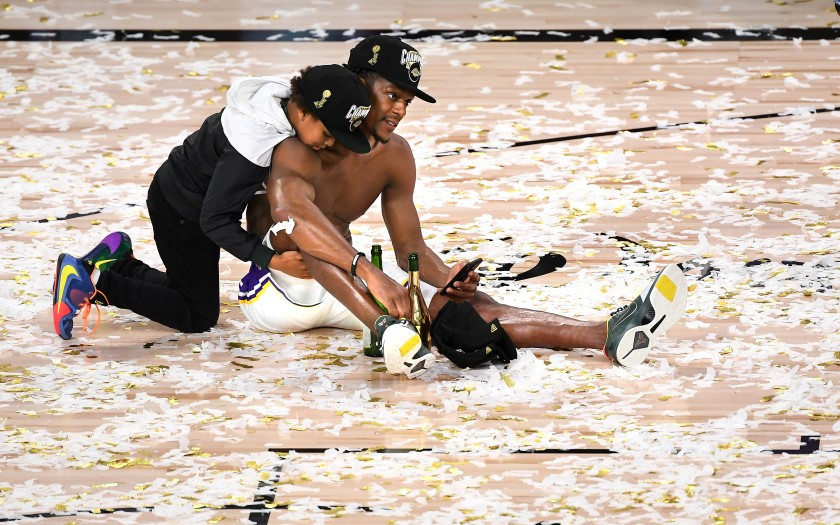 Rondo finals son lakers around the game nba