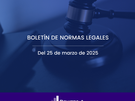 Boletín de Normas Legales