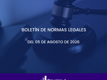 Boletín de Normas Legales