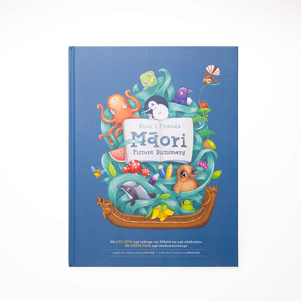 Kuwi & Friends Māori Picture Dictionary