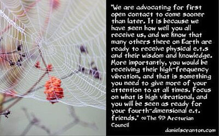 First Open Contact is Coming ∞ The 9D Arcturian Council ∞ Daniel Scranton