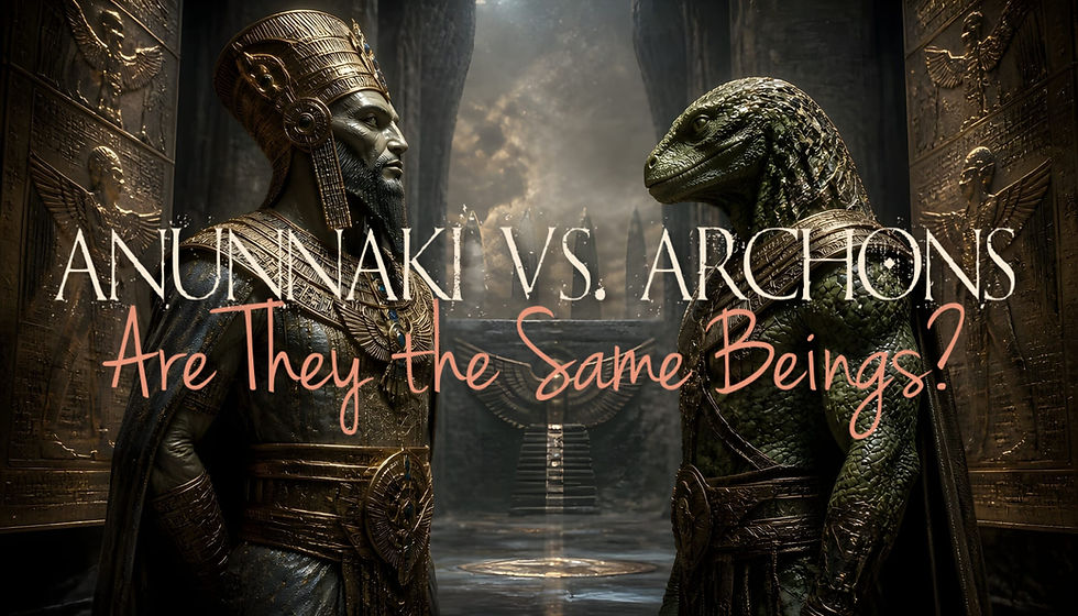 Anunnaki vs. Archons ~ Are They the Same Beings?