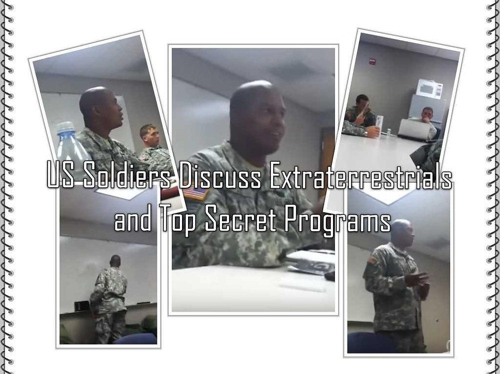 Top Secret Program Pathces US Soldiers Discuss Extraterrestrials and Top Secret Programs