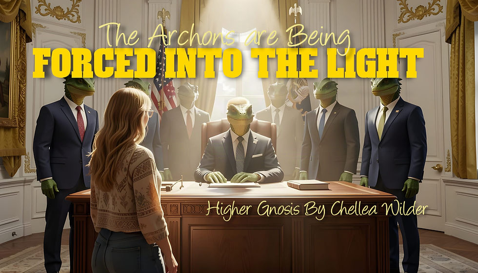 The Archons are Being Forced into the Light ~ Higher Gnosis By Chellea Wilder 