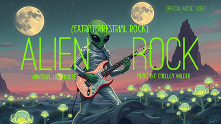 ALIEN ROCK ~ Music By Chellea (Official Music Video)  "INJOY" The Vibes.