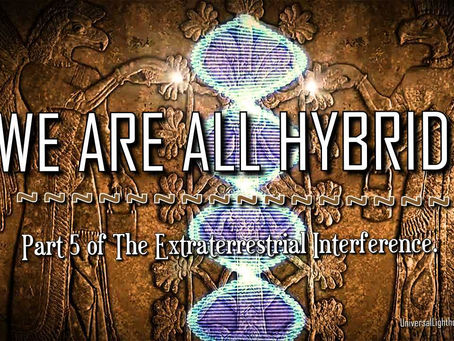 WE ARE ALL HYBRIDS - The Extraterrestrial Interference.