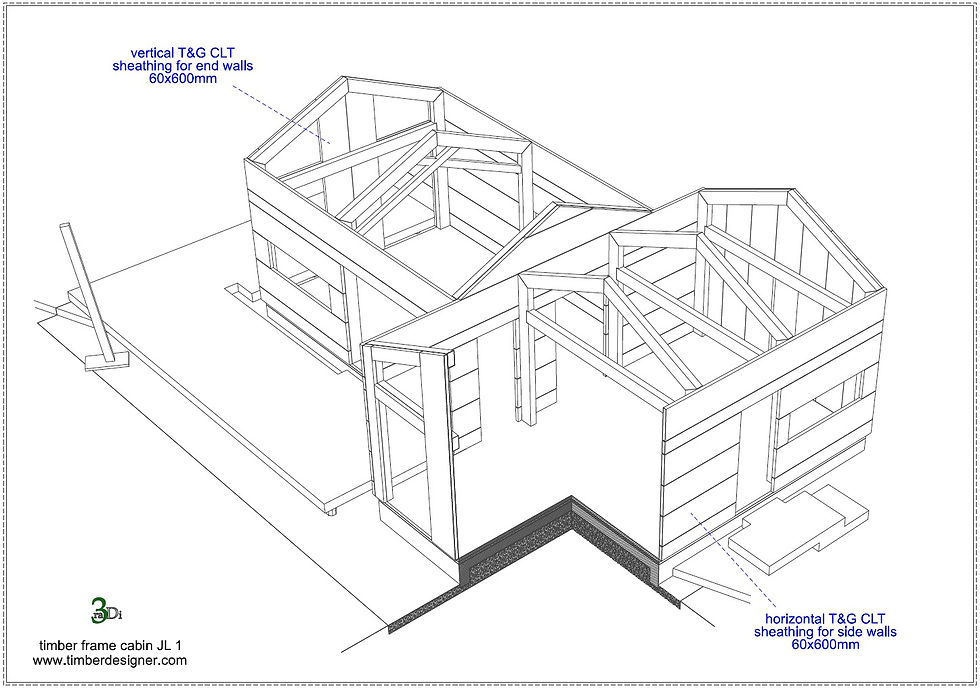 cabin walls