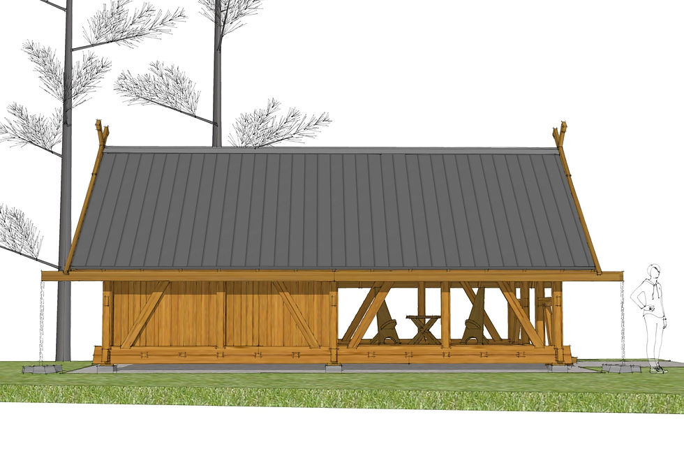 timber frame Shed Shelter