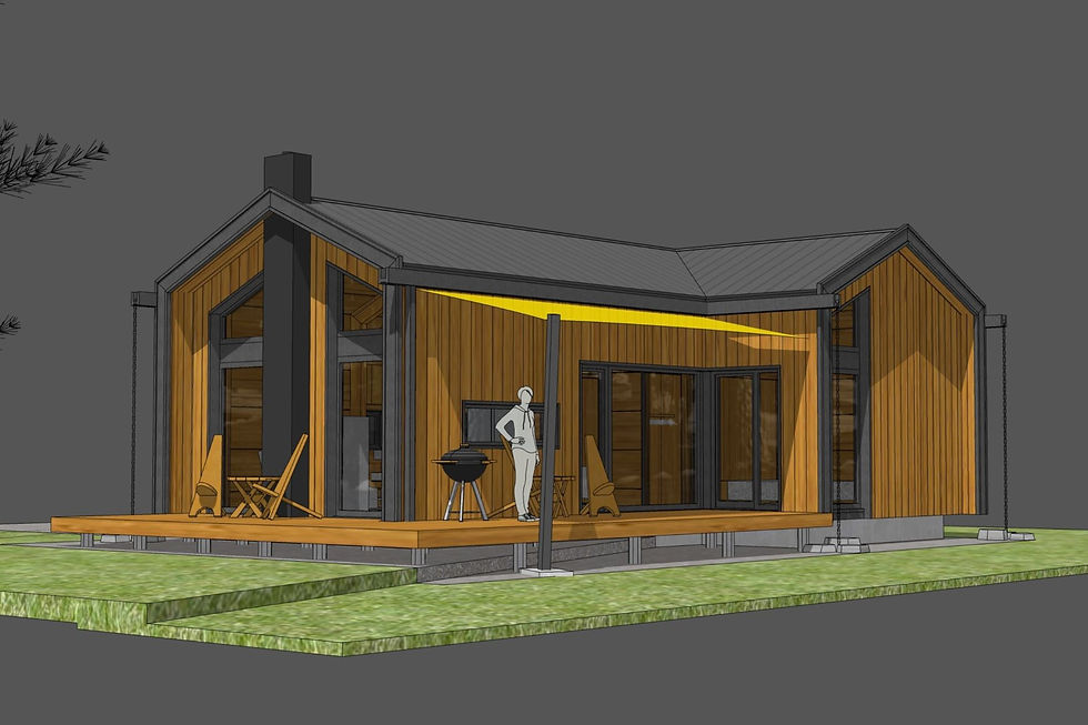 timber frame cabin JL1