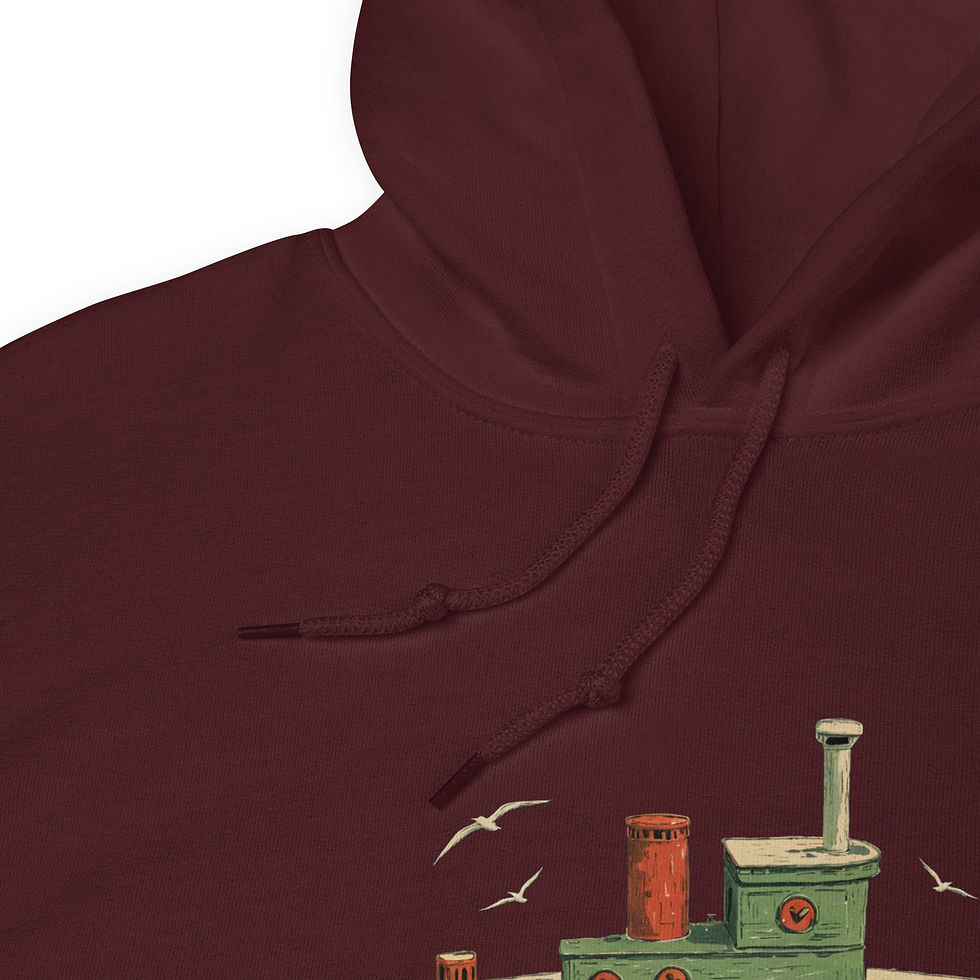 Thumbnail: Unisex Langeland Båd Hoodie