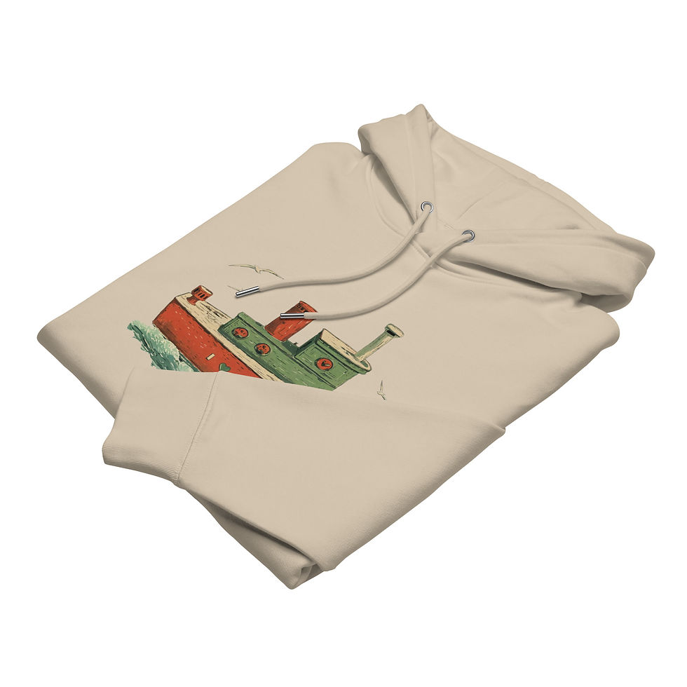 Thumbnail: Langeland båd unisex essential eco hoodie