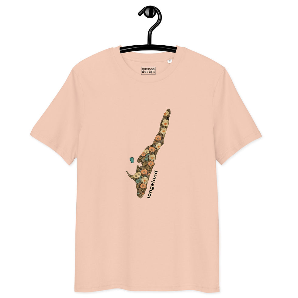 Thumbnail: Langeland unisex organic cotton t-shirt 