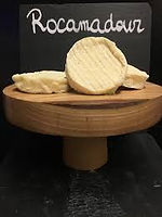 Soupe gratinée d'oignons au vin blanc et thym, tartines de Rocamadour du Coin du Fromager