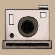 A polaroid camera