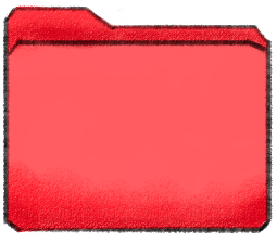 red digital folder