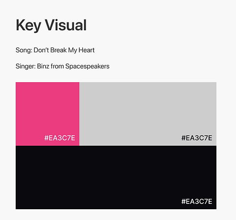 A image about style guide for website design