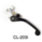 Miniatura: Top view, ARC PowerLever Clutch Lever for Husqvarna motorcycles CL-203i brembo, featuring adjustable ratios, pivoting action