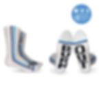 Fuel Clothing Socks - Grand Prix Crew - Burn/Out