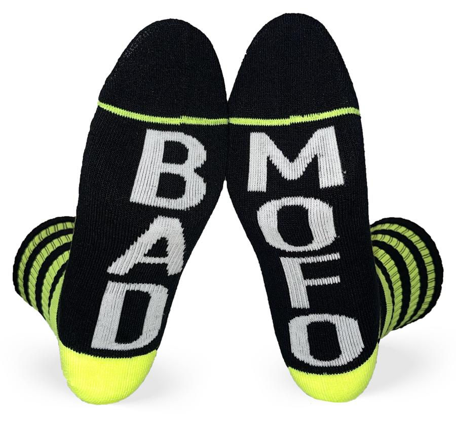 Thumbnail: Fuel Clothing Socks - Turbo Crew - Bad Mofo striped socks