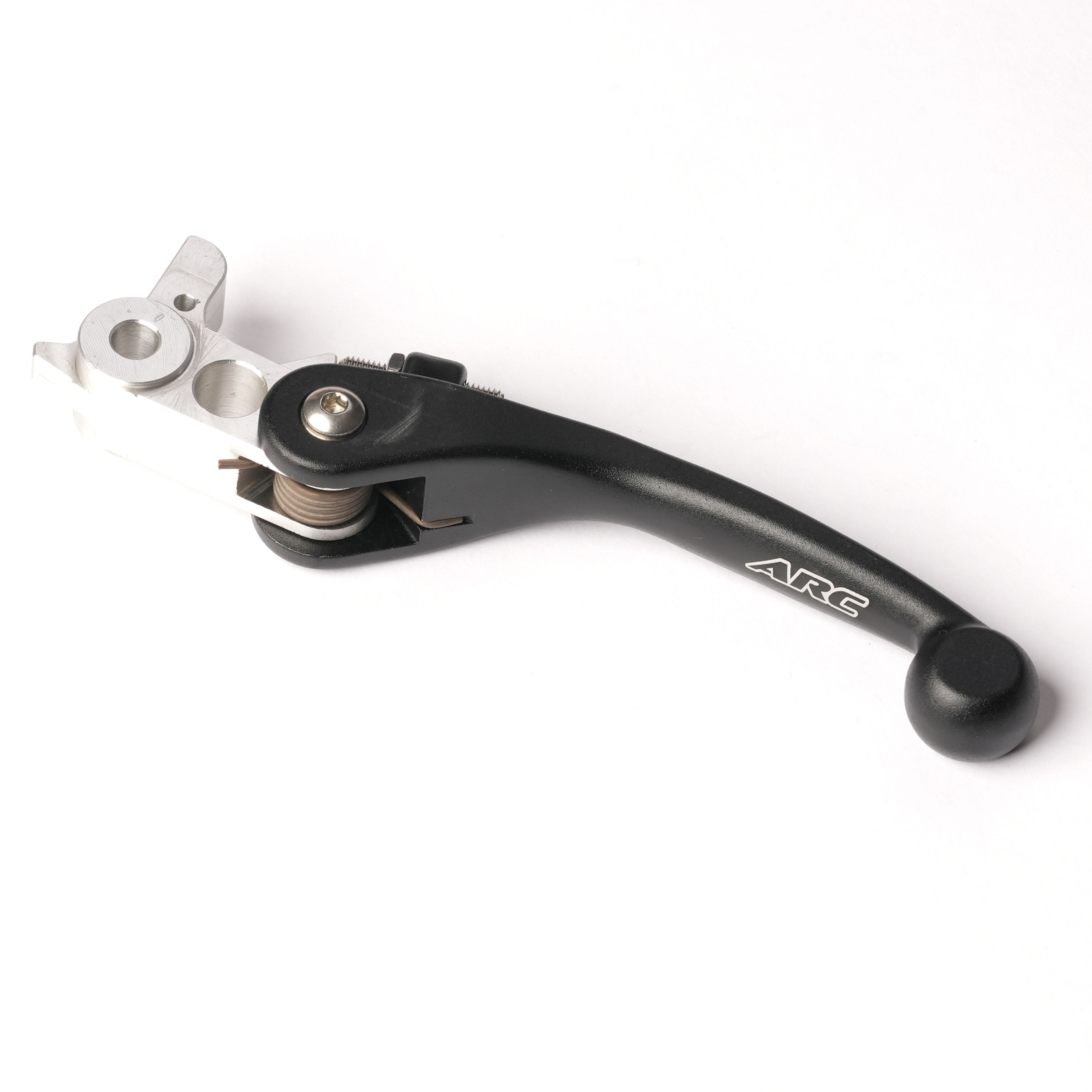 ARC Clutch Lever for KTM with Magura master cyl. , pivoting design, adjustable reach, lightweight Memlon or aluminium