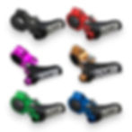 Works Connection clutch perch body, billet design in red, blue, black, green, purple, kash, grey