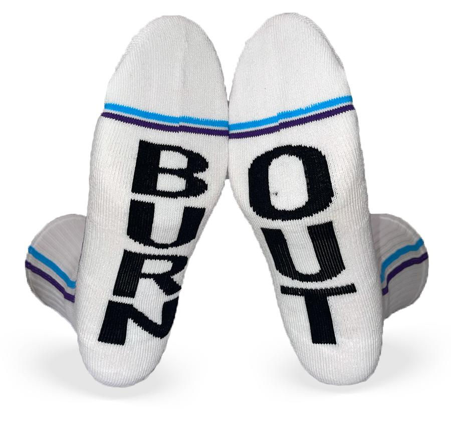 Thumbnail: Fuel Clothing Socks - Grand Prix Crew - Burn/Out