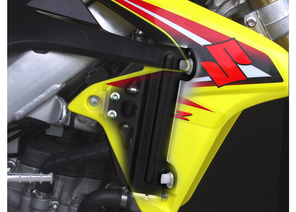 Miniatura: WC Radiator Braces - Suzuki RMZ250 2010-2018