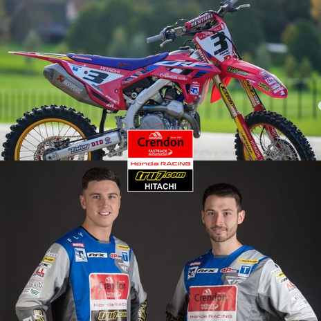 Works Connection radiator braces and pro launch start devices as used by Dave Thorpe's team Crendon Fastrack Honda on the CRF450’s.  Rides for 2023 Josh Gilbert, Conrad Mewse.  Dave Thorpe is 3 times FIM 500cc Motocross World Champion, unmatched by any other British rider.