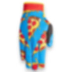 Saint of Speed Slices glove palm showing synthetic leather, silicone grip accents and pad‑free tactile feel.