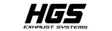 HGS Exhaust Systems logo for high‑performance motocross exhausts.