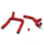 Beta 250/300 Xtrainer 2015-2026 3 Piece Thermostat Bypass Samco Sport Silicone Radiator Coolant Hose Kit red
