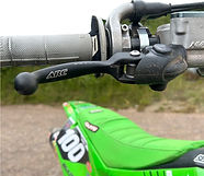 Tommy Searle #100 race bike fitted with ARC Levers brake lever