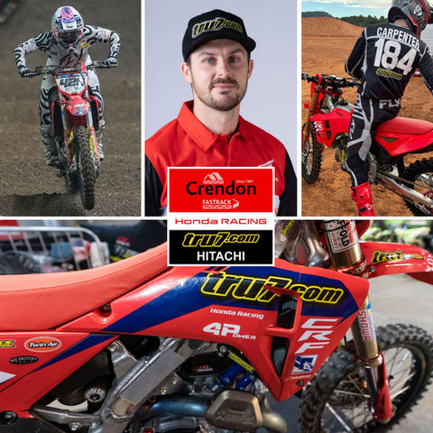Mx Factory Parts Ltd 2025 Supported Teams & Riders
Crendon Tru7 Honda 
#426 Conrad Mewse MX1
#184 Jamie Carpenter MX1
#45 Jake Nicholls MX2

Equipped with Works Connection radiator braces, rear master cylinder guards & brake spring return kits!