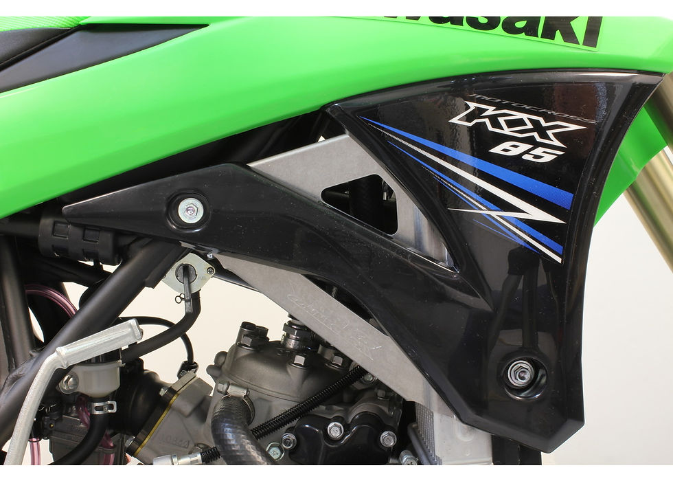 Miniatura: Apoyos del radiador de WC - Kawasaki KX85 2014-2020, KX100 2014-2020