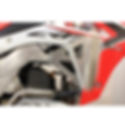 Works Connection Radiator Braces - Honda CRF250R 2014-2017 Silver