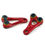 Miniatura: Luxon rubber isolated engine mounts for Ducati Desmo450 MX 2026 and Desmo450 EDX 2026 red