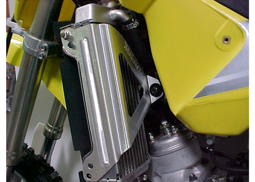 MPW Aluminium Radiator For Suzuki RM85 2002-2019 – Silver, Direct Fit