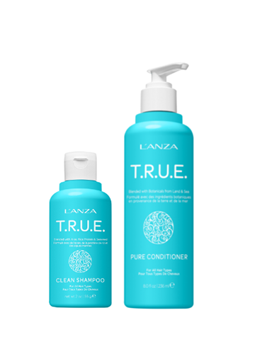 LANZA True Clean Shampoo and True Pure Conditioner Duo