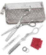 Olivia Garden TextureCut 9 Teeth Chunking Shear TC-C01 complete set with case