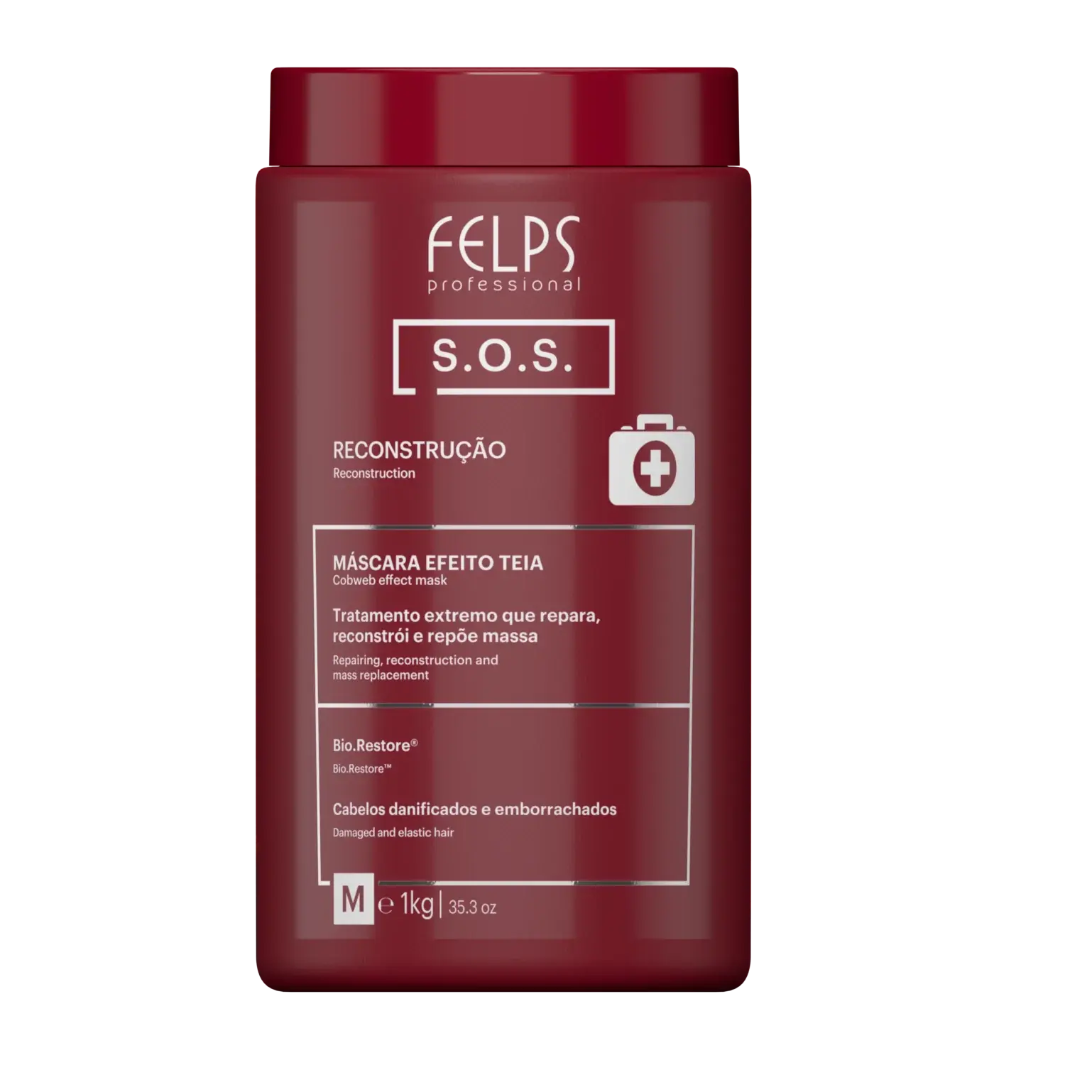 Hair repair mask for damaged and dry hair