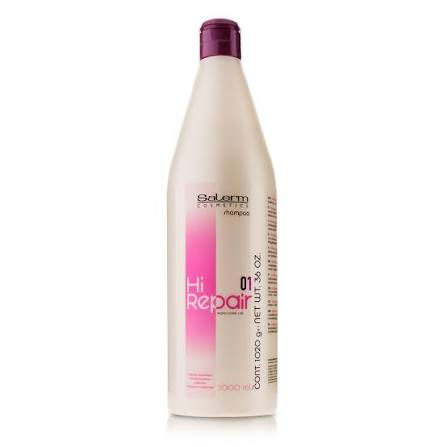 Miniatura: Salerm Hi Repair Shampoo 01 1000 ml professional repair shampoo