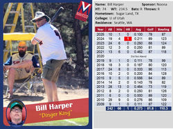 Bill Harper Card 2025