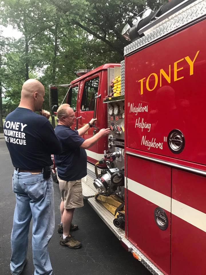 HOME TVFD, Toney, AL