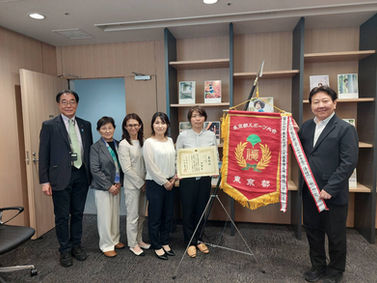 中野区長へ表敬訪問