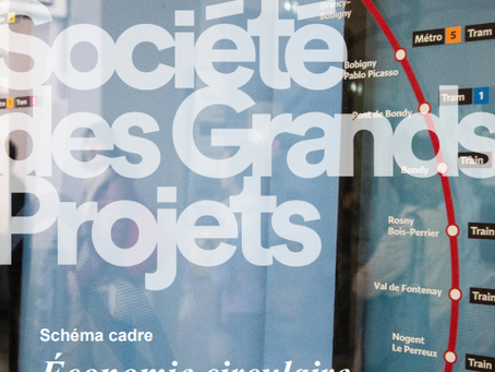 Grand Paris Express y Economía Circular: SGP publica el Plan Marco para su enfoque