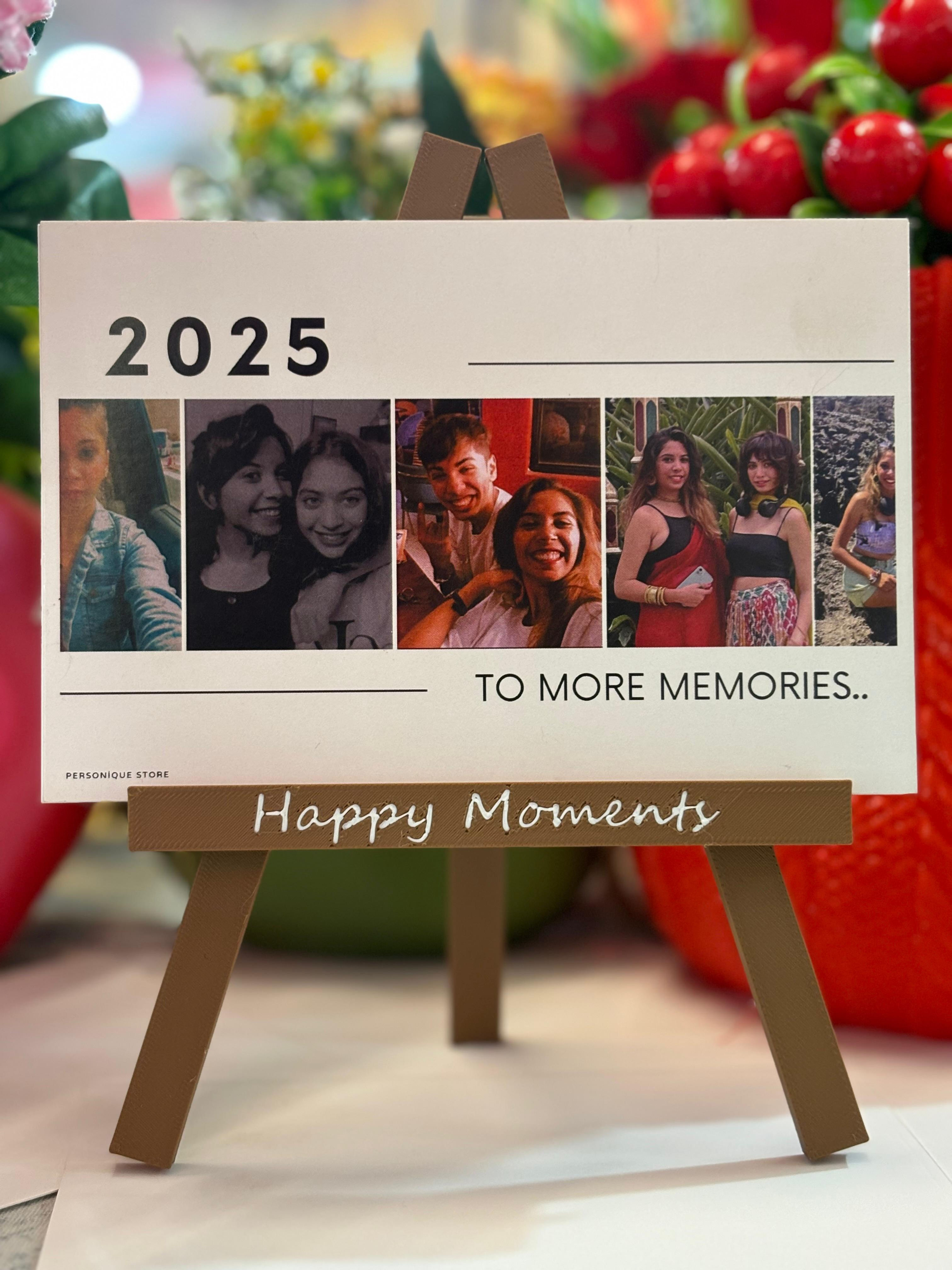 Personalized Desk Photo Calendar