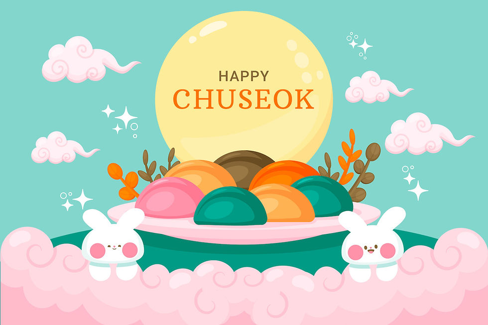 How are modern people enjoying Chuseok differently from the past?