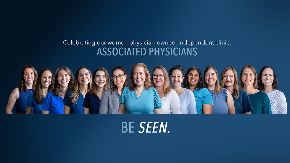 All female physicians from Internal Medicine, Pediatrics, OBGYN